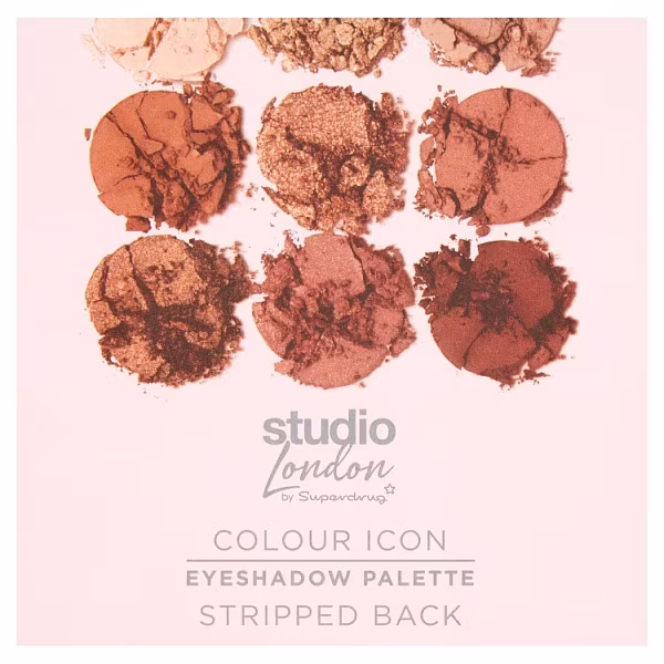 Studio London Colour Icon Eyeshadow Palette - Stripped Back