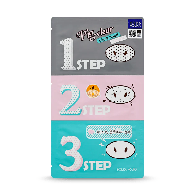 Holika Holika - Pig Nose Clear Blackhead 3-Step Kit 7g