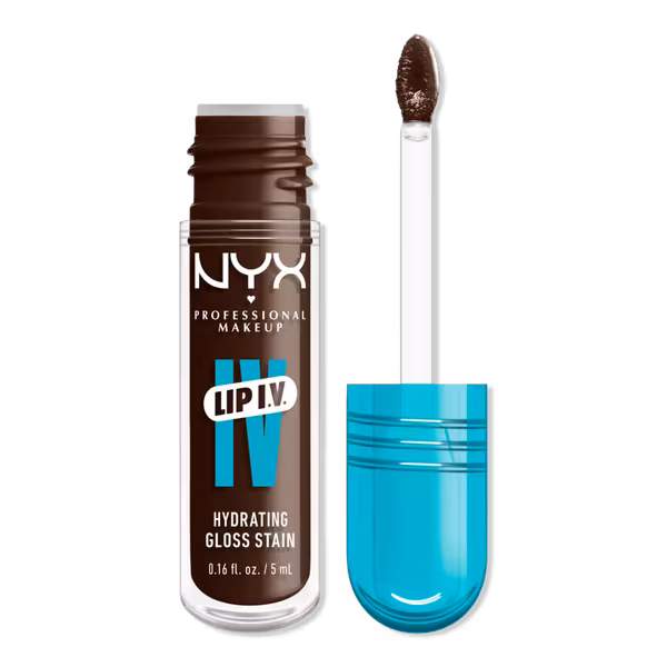 NYX Professional Makeup LIP IV Hydrating Lip Stain Gloss - Espresso Soak