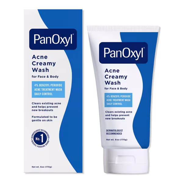 PanOxyl Acne Creamy Wash 4% Benzoyl Peroxide