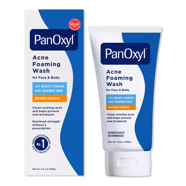 PanOxyl Acne Foaming Wash 10% Benzoyl Peroxide