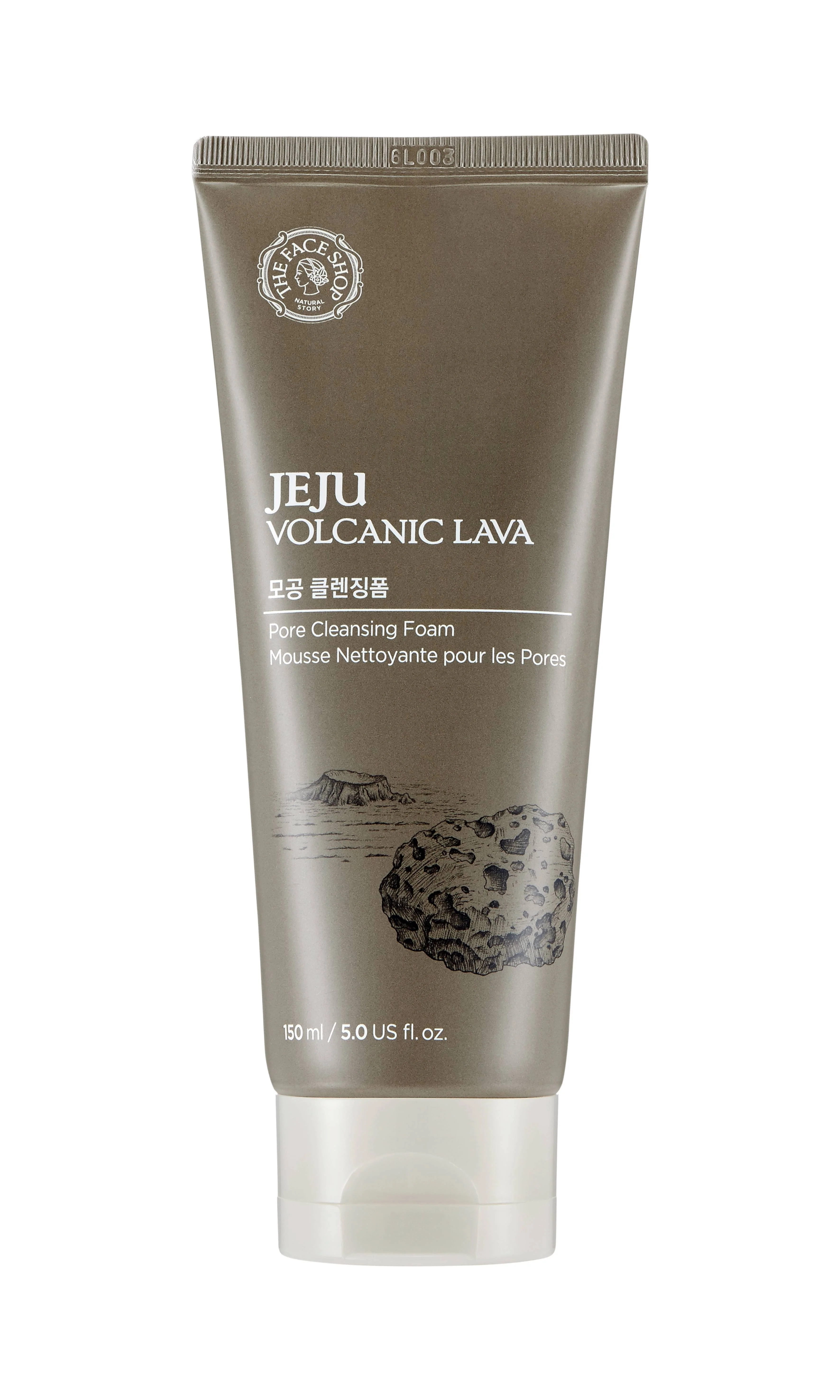 The Face Shop - Jeju Volcanic Lava Cleansing Foam 150ml